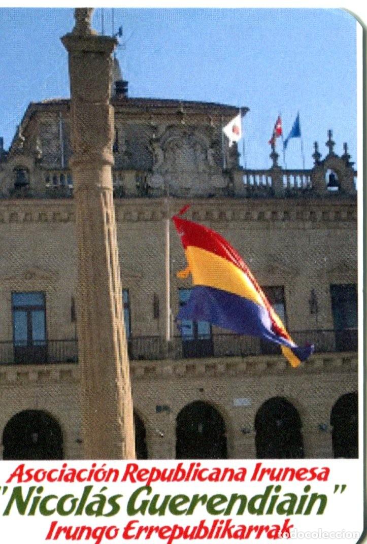 Collectionnisme Calendriers: CALENDARIO POL&Iacute;TICO. ASOCIACI&Oacute;N REPUBLICANA IRUNESA. NICOL&Aacute;S GUERENDIAIN. A&Ntilde;O 2015