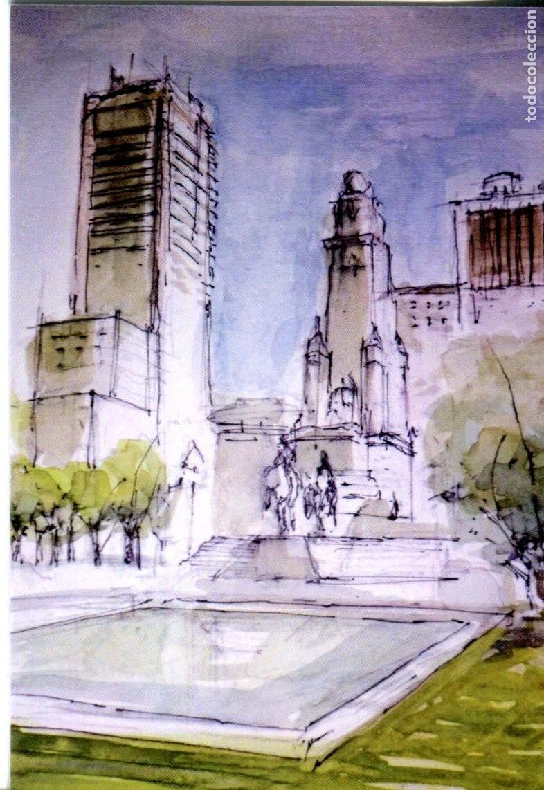 Coleccionismo calendarios: CALENDARIO BOLSILLO - &Oacute;PTICA ROMA - A&Ntilde;O 2023 (Monumento Quijote de Madrid)