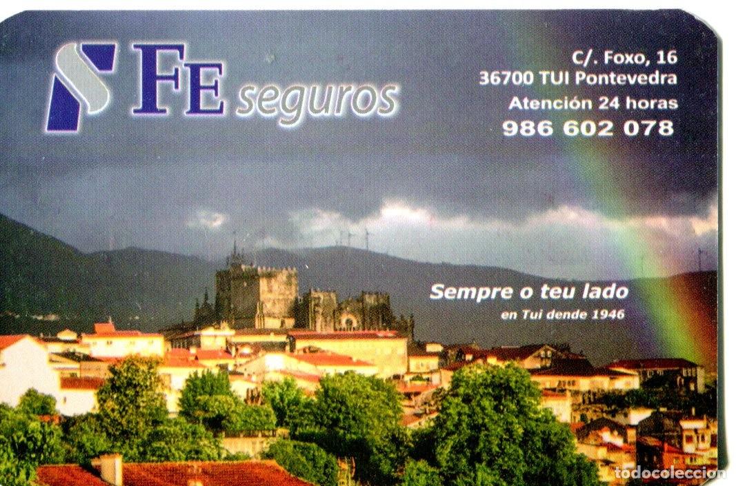 Coleccionismo calendarios: CALENDARIO BOLSILLO FE SEGUROS 2022 EN TUI (PONTEVEDRA)