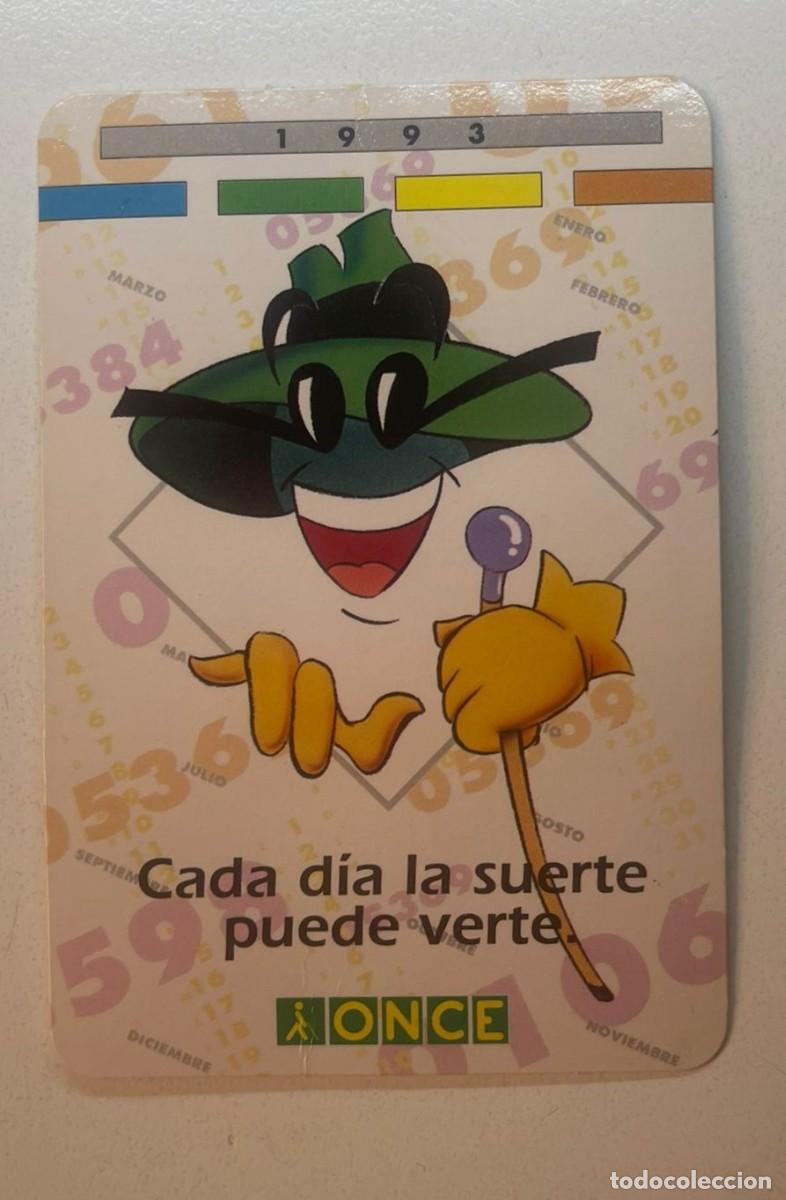 Coleccionismo calendarios: CALENDARIO DE BOLSILLO DE 1993- ONCE - Foto 1