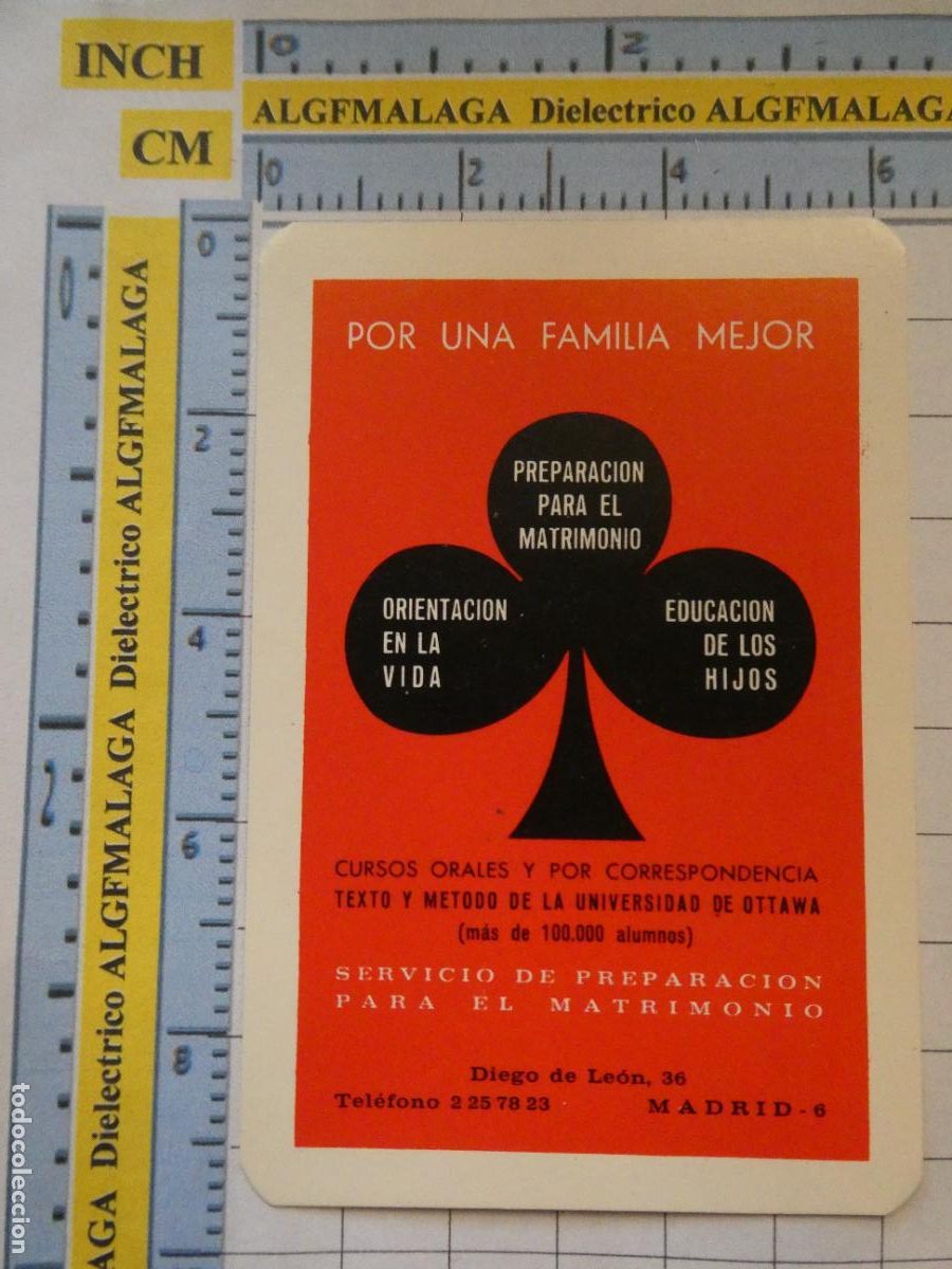 Coleccionismo Calendarios: CALENDARIO DE BOLSILLO A&Ntilde;O 1967. SERVICIO PREPARACI&Oacute;N PARA MATRIMONIO UNIVERSIDAD OTTAWA 217