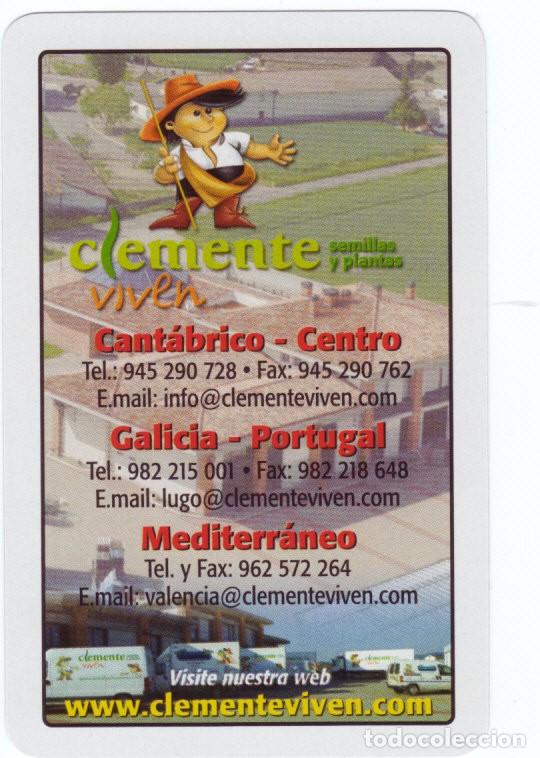Coleccionismo calendarios: CALENDARIO FOURNIER. CLEMENTE VIVEN SEMILLAS Y PLANTAS. A&Ntilde;O 2007