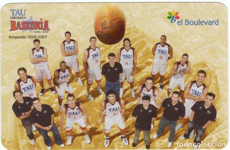 Coleccionismo calendarios: CALENDARIO FOURNIER. BASKONIA. A&Ntilde;O 2007