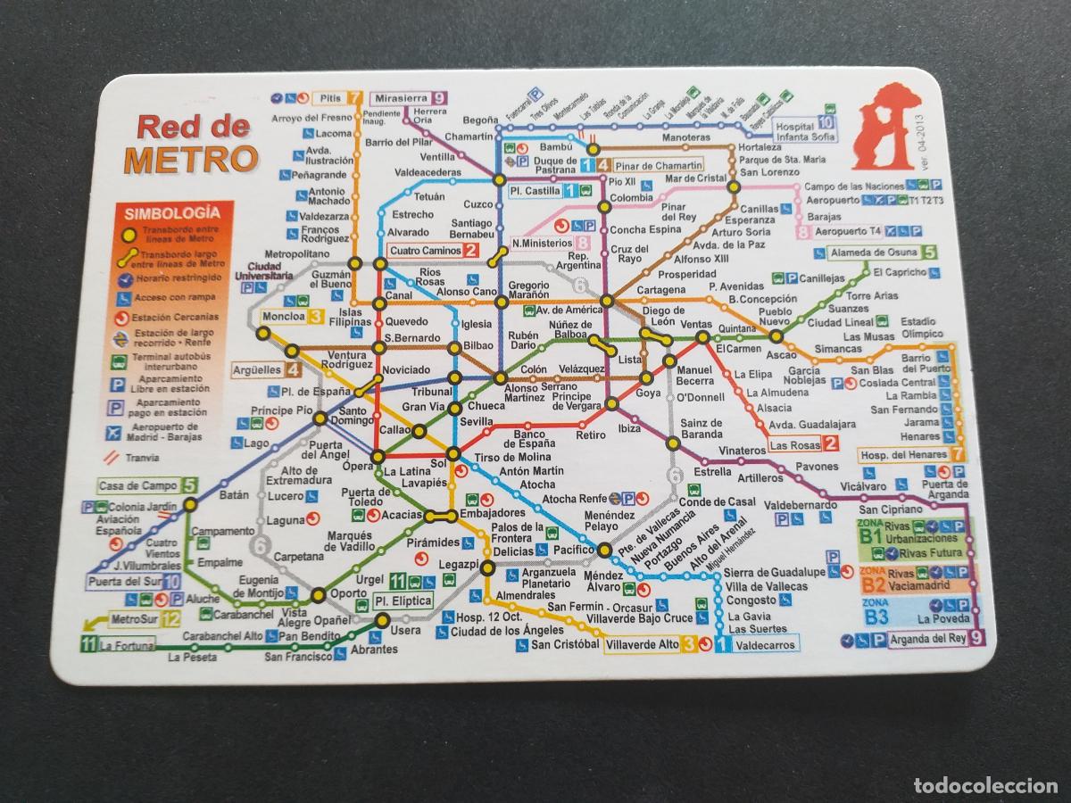 Coleccionismo calendarios: CALENDARIOS-V48-C6-RED DE METRO 2015