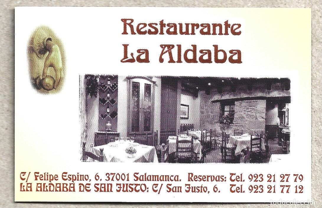 Coleccionismo Calendarios: CALENDARIO DE PUBLICIDAD DE RESTAURANTE LA ALDABA SALAMANCA DEL A&Ntilde;O 2006 EN ESPA&Ntilde;OL