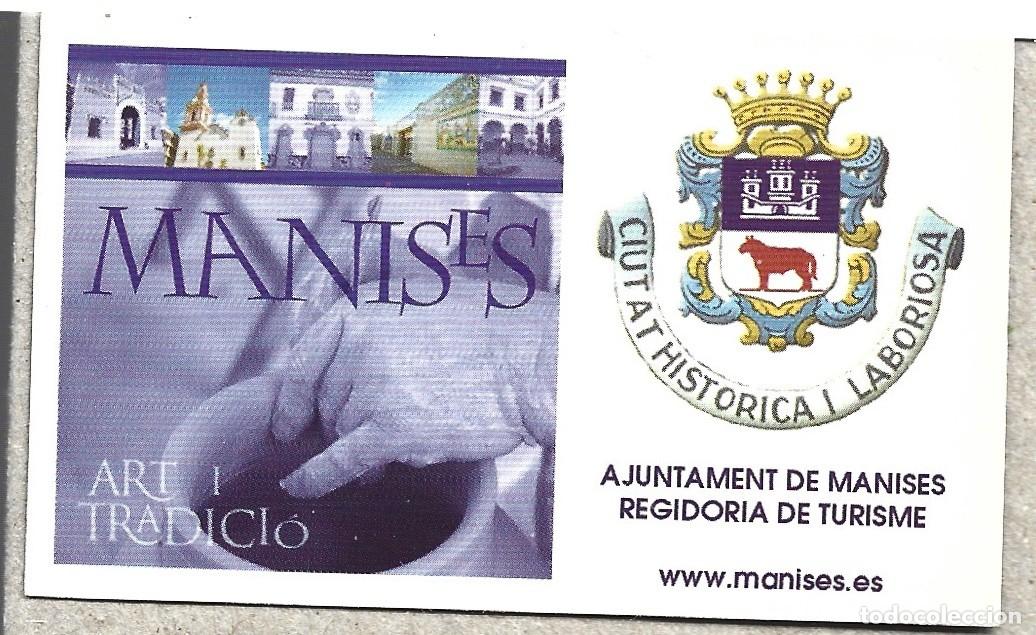 Coleccionismo Calendarios: CALENDARIO DE PUBLICIDAD DE AJUNTAMENT DE MANISES DEL A&Ntilde;O 2005 EN ESPA&Ntilde;OL