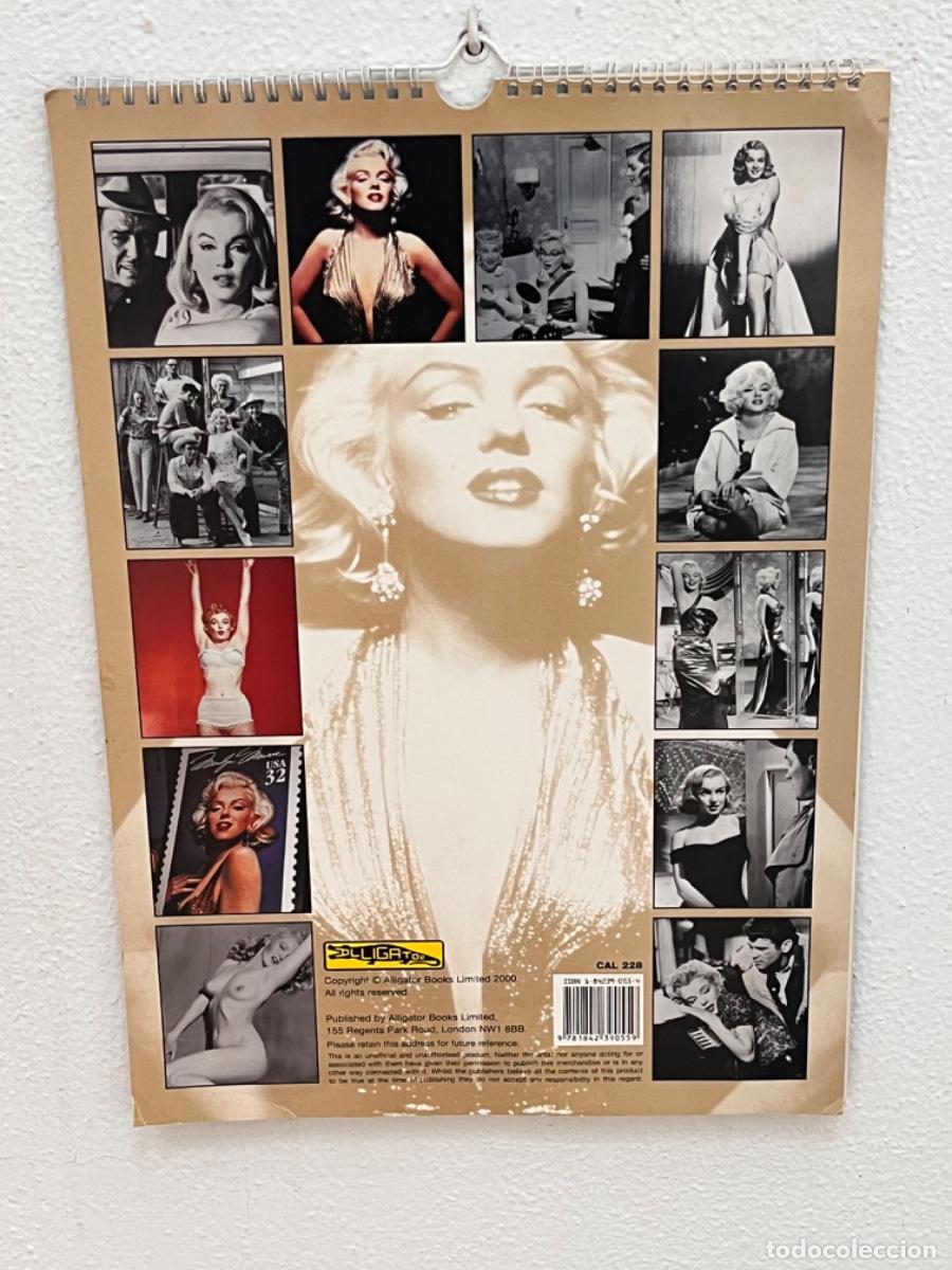 Coleccionismo calendarios: Calendario de Marilyn Monroe del a&ntilde;o 2001. - Foto 2