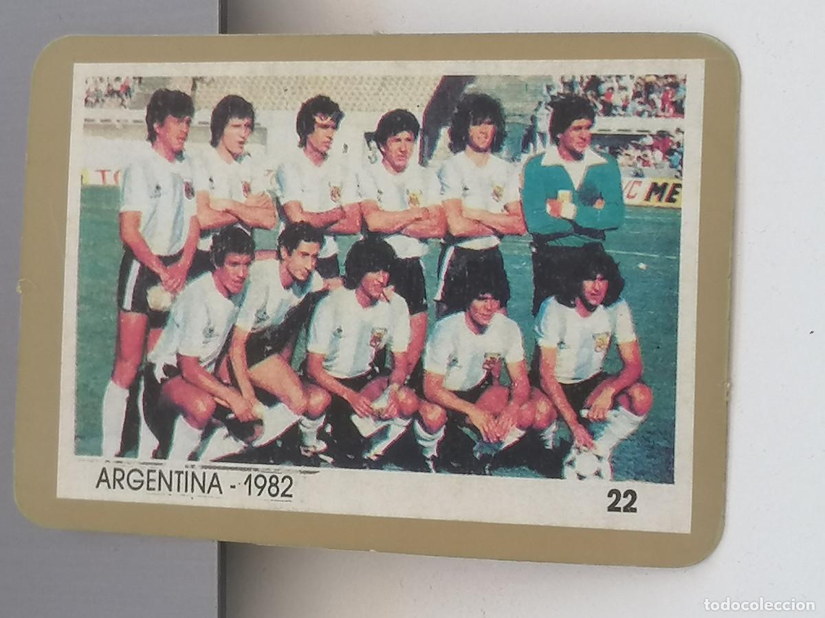 Coleccionismo Calendarios: CALENDARIO BOLSILLO TEAM EQUIPO 22 ARGENTINA MARADONA 1982 A&Ntilde;O 1990 MANIL