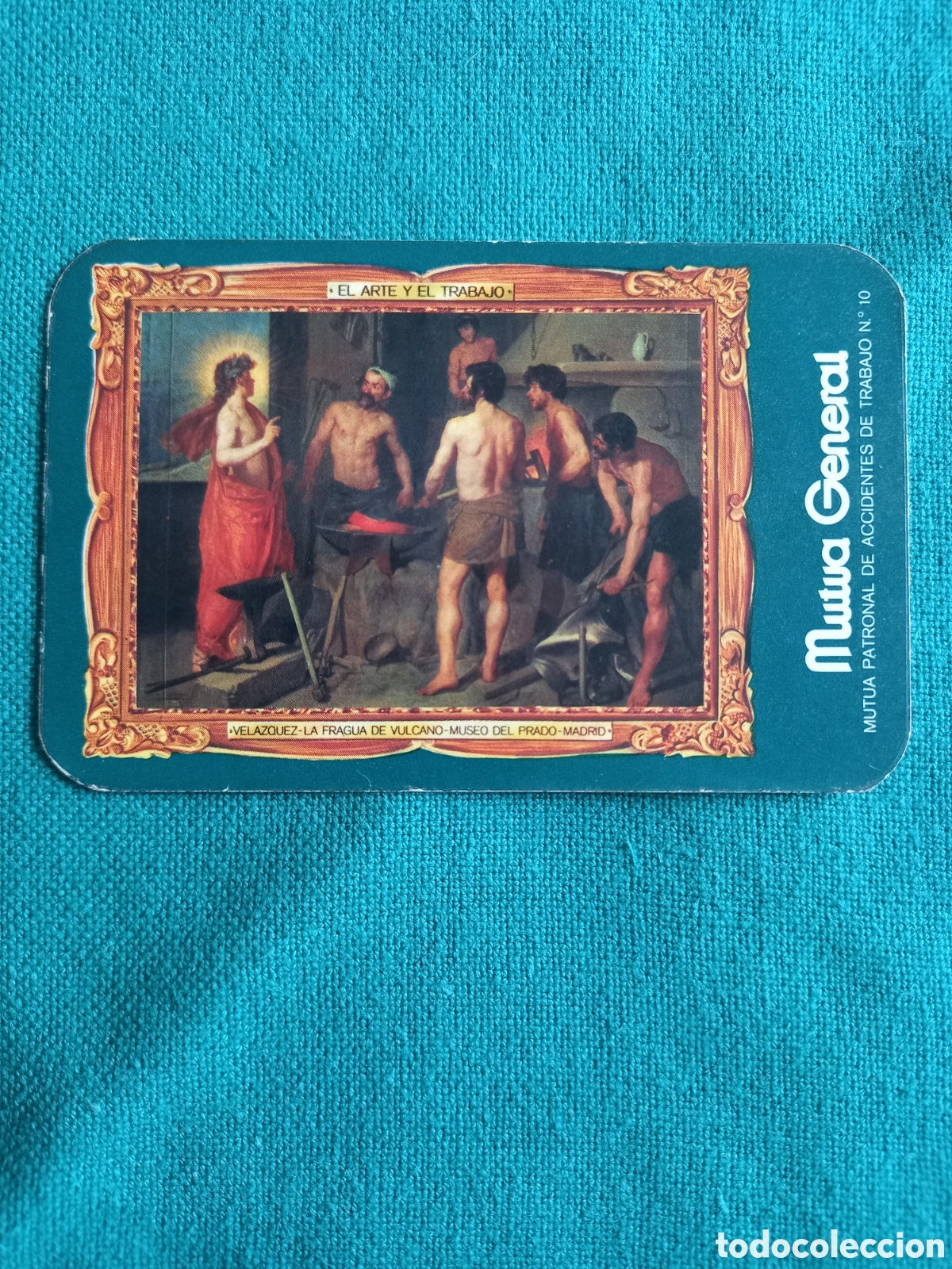 Coleccionismo Calendarios: CALENDARIO DE BOLSILLO A&Ntilde;O 1976 - PINTURA VEL&Aacute;ZQUEZ, MUTUA GENERAL