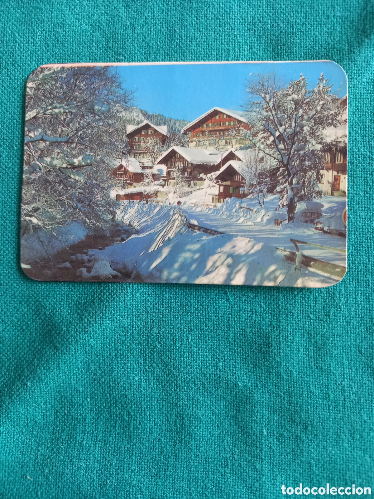 Coleccionismo Calendarios: CALENDARIO DE BOLSILLO A&Ntilde;O 1976 - PAISAJE, FEDERACI&Oacute;N ASTURIANA DE CICLISMO