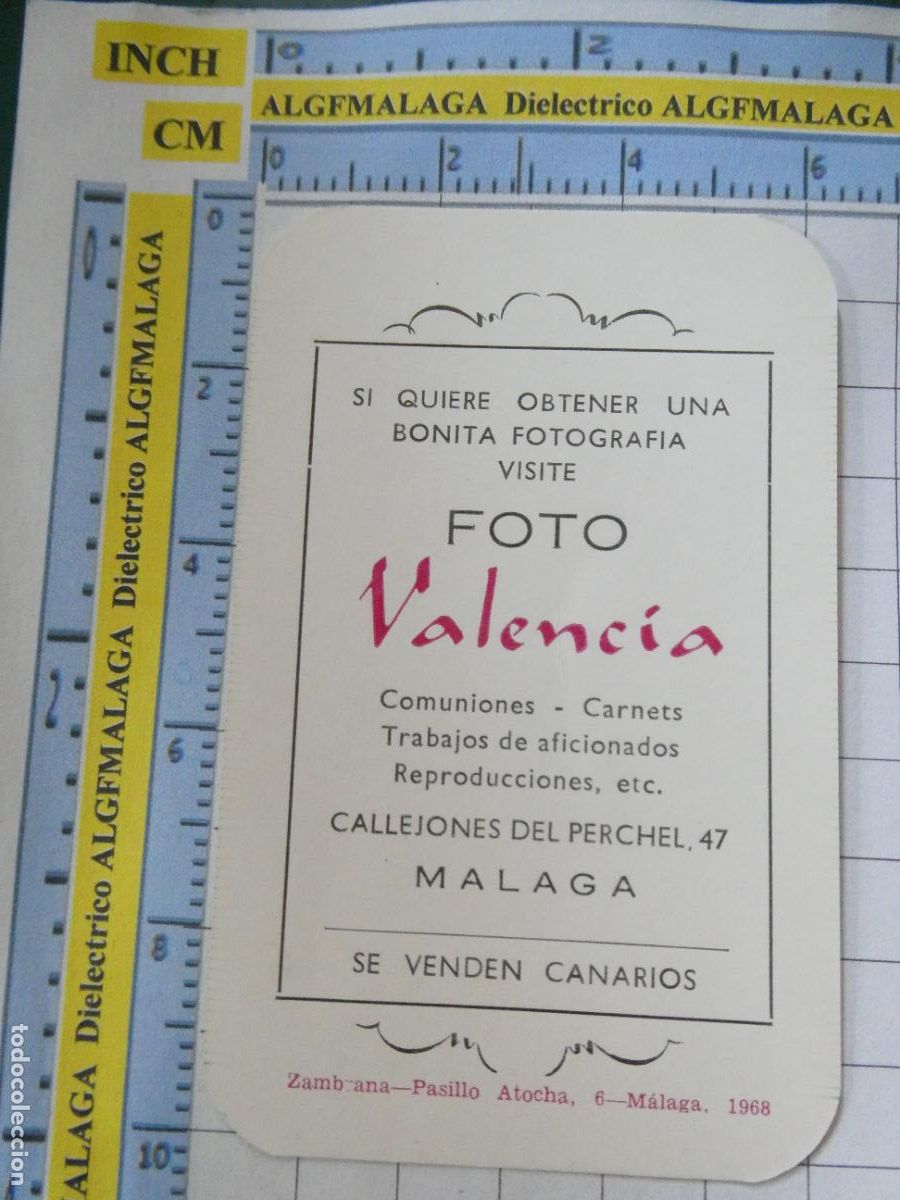 Sammeln von Kalendern: CALENDARIO DE BOLSILLO. A&Ntilde;O 1968. FOTO VALENCIA VENDEDOR DE CANARIOS M&Aacute;LAGA. 258