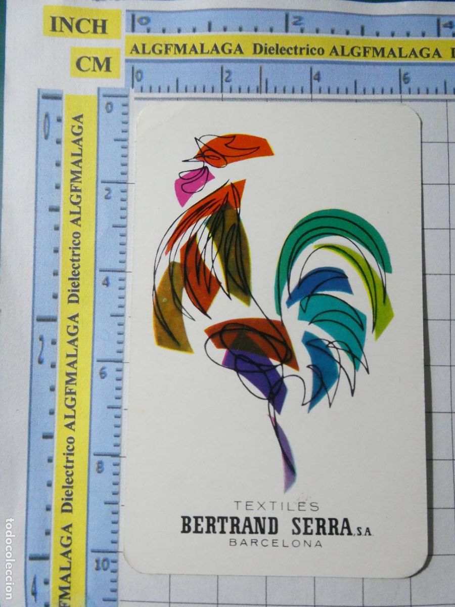 Collezionismo Calendari: CALENDARIO DE BOLSILLO. A&Ntilde;O 1968 TEXTILES BERTRAND SERRA BARCELONA . 289