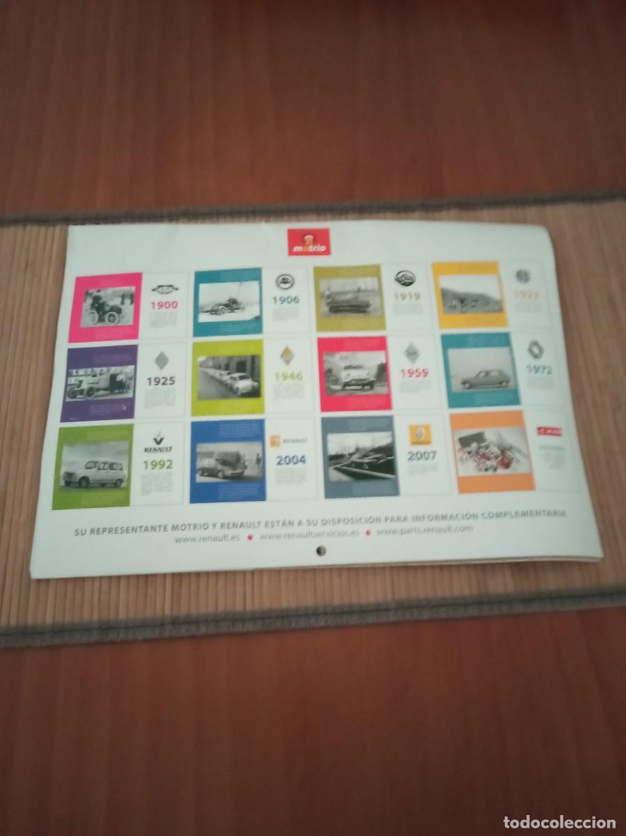 Coleccionismo Calendarios: Calendario Renault 2011. Pared. Ver fotos . Muy raro
