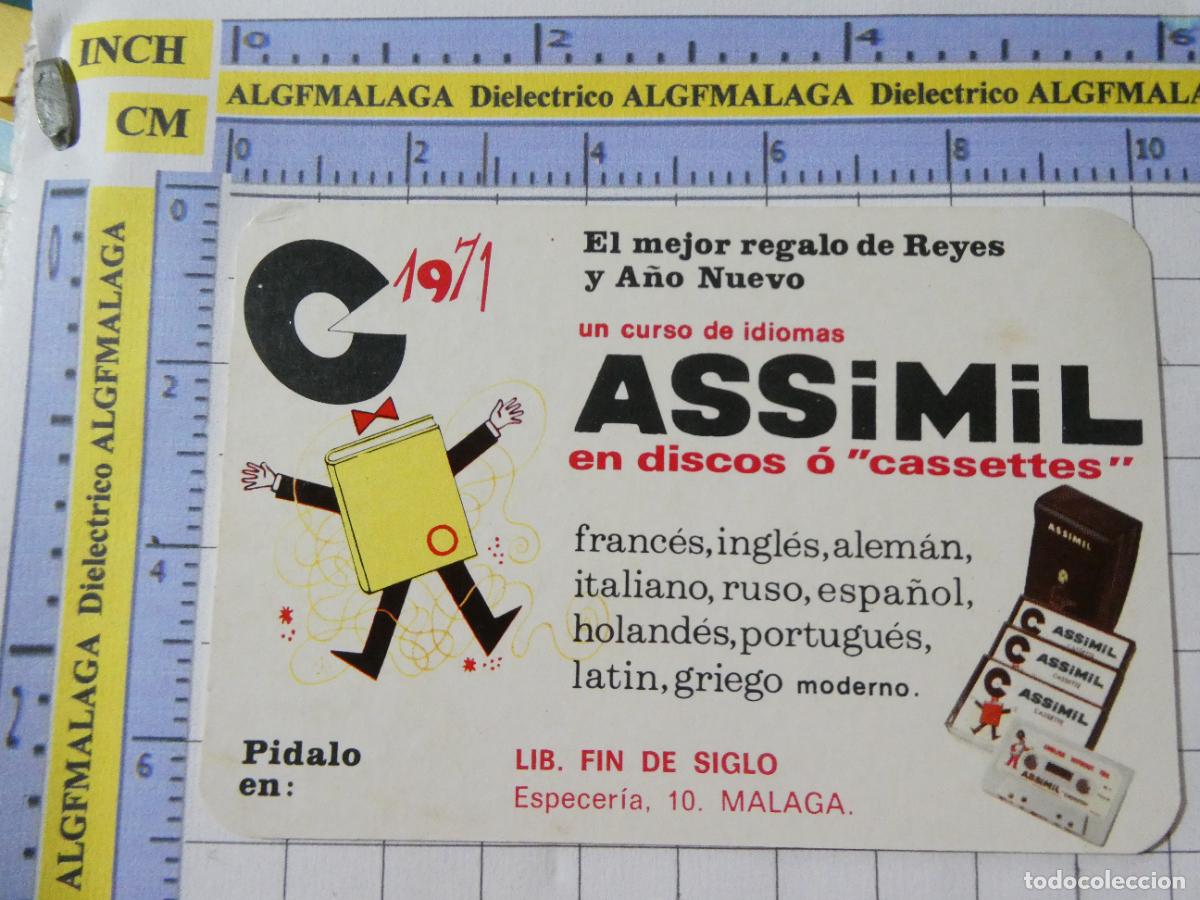 Sammeln von Kalendern: CALENDARIO DE BOLSILLO. A&Ntilde;O 1971 IDIOMAS ASSIMIL. 306