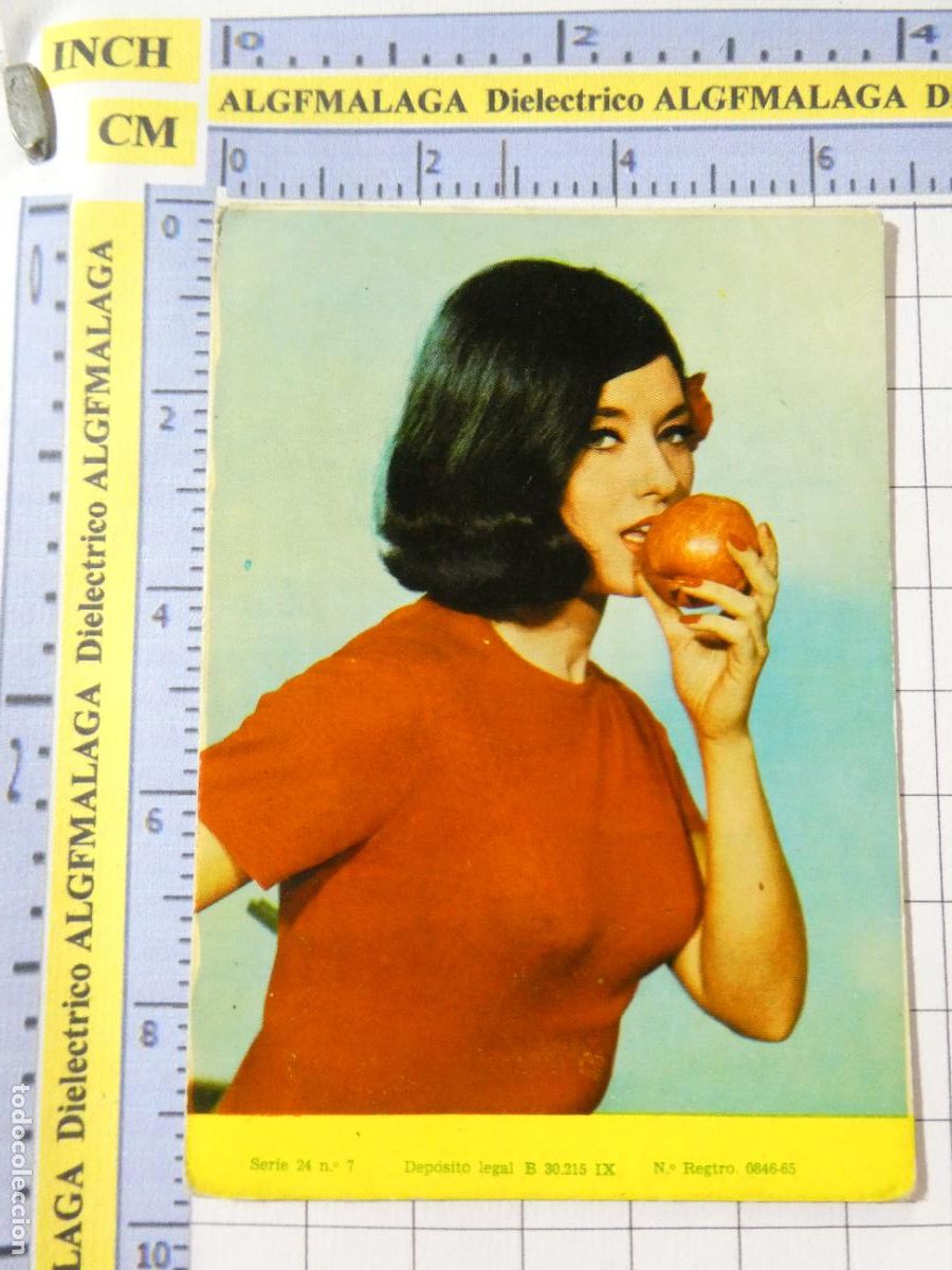 Coleccionismo Calendarios: CALENDARIO DE BOLSILLO. A&Ntilde;O 1968. QUIT GRAS BARCELONA. MUJER MANZANA. 320