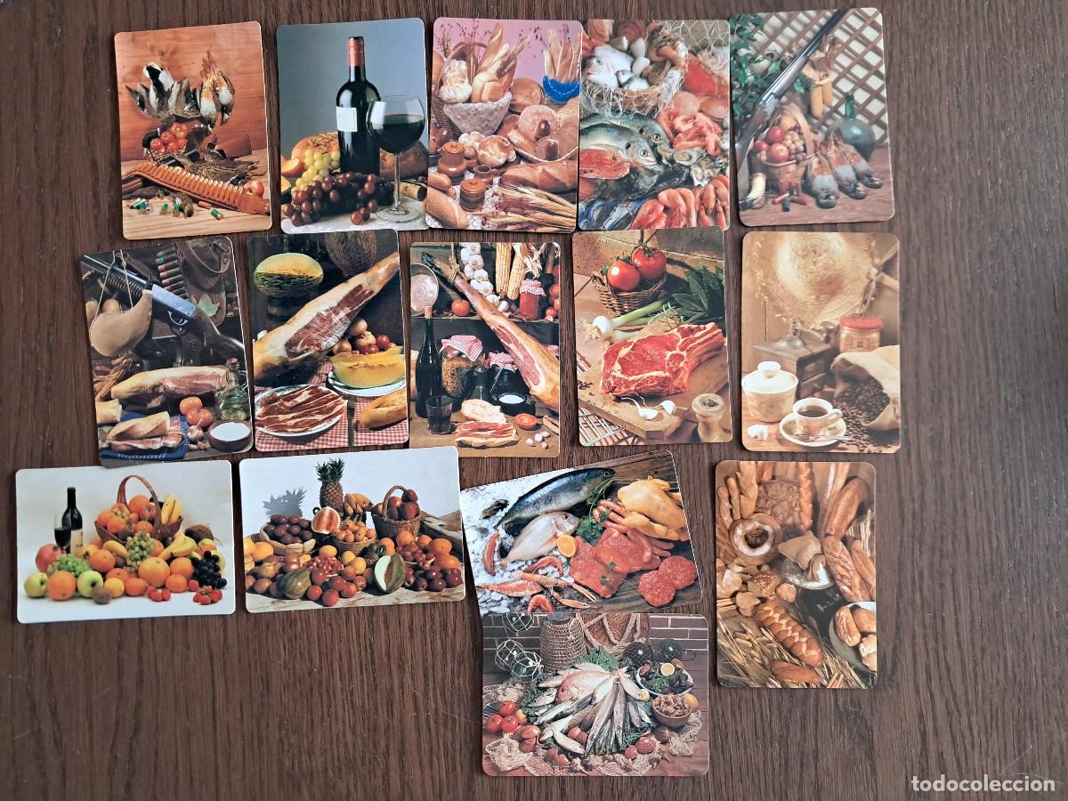 Coleccionismo Calendarios: lote de 15 calendarios de serie de comidas, bodegones, a&ntilde;o 2005