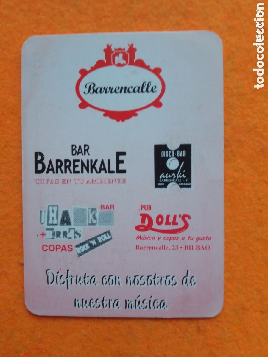 Collectionnisme Calendriers: CALENDARIO 2001 - BARRENCALLE - BAR BARRENKALE - PUB DOLL&acute;S - UASKA - DISCO BAR AURKI