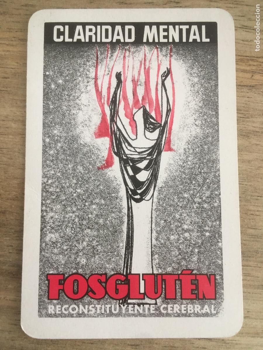 Coleccionismo Calendarios: fournier fosgluten 1967 calendario original antiguo