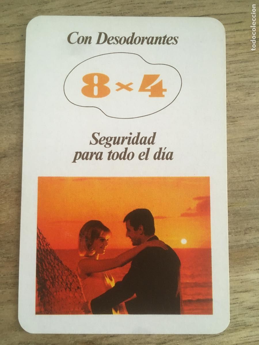 Coleccionismo Calendarios: fournier 8 x 4 desodorante 1969 calendario original antiguo