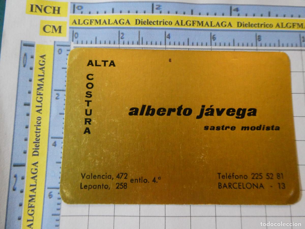 Sammeln von Kalendern: CALENDARIO DE BOLSILLO. A&Ntilde;O 1968 ALTA COSTURA MODA ALBERTO J&Aacute;VEGA SASTRE MODISTA BARCELONA. 335