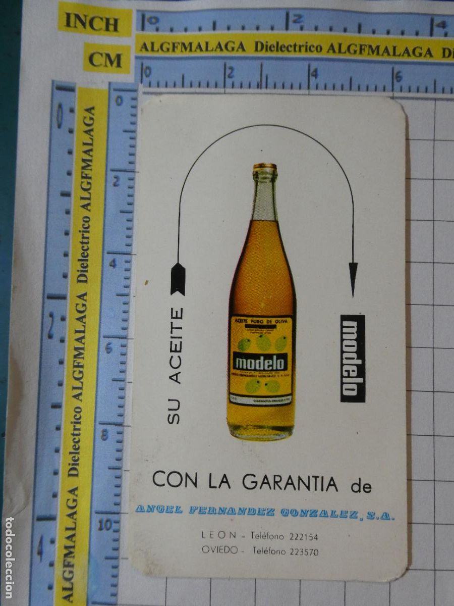 Sammeln von Kalendern: CALENDARIO DE BOLSILLO. A&Ntilde;O 1968 ACEITE MODELO OLIVA LE&Oacute;N OVIEDO. 340