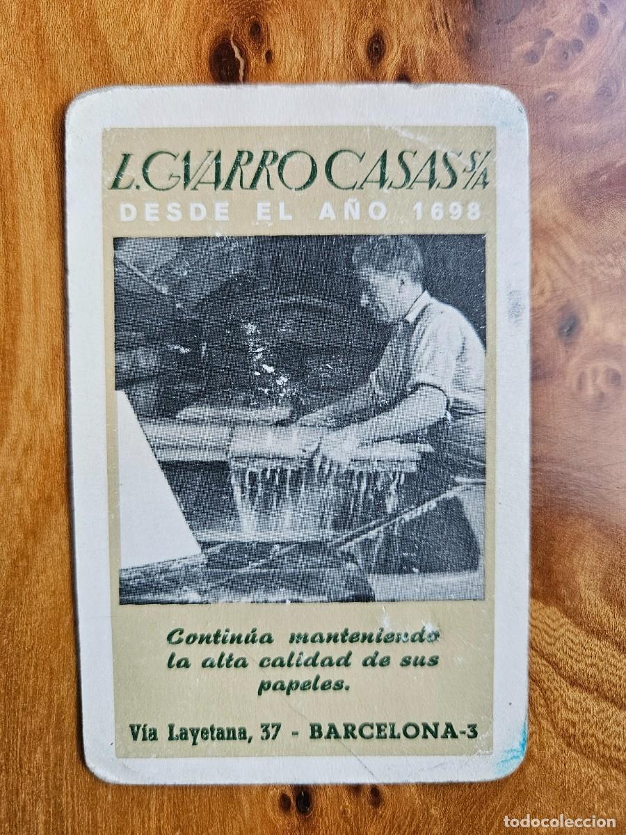 Collectables Calendars: CALENDARIO FOURNIER L. GUARRO CASAS 1962