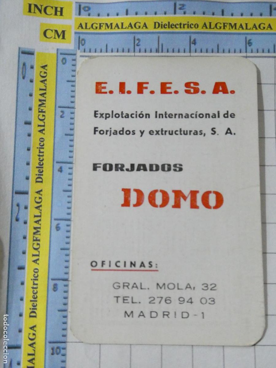 Sammeln von Kalendern: CALENDARIO DE BOLSILLO. A&Ntilde;O 1969. MADRID PUBLICIDAD FORJADOS DOMO. 377