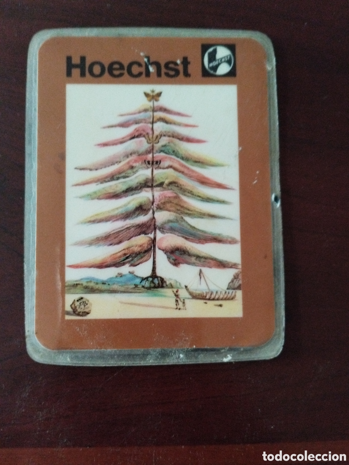 Collezionismo Calendari: Calendario hoechst a&ntilde;o 1982 plastificado