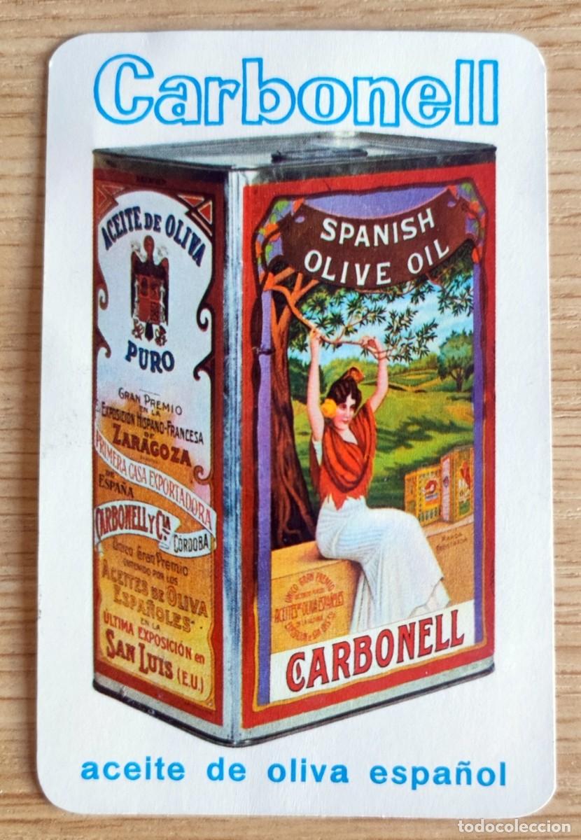 Coleccionismo Calendarios: Calendario bolsillo Fournier- 1966- ACEITE DE OLIVA ESPA&Ntilde;OL CARBONELL