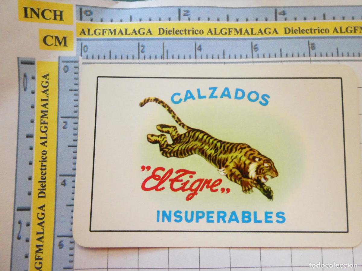 Coleccionismo Calendarios: CALENDARIO DE BOLSILLO FOURNIER. A&Ntilde;O 1964 CALZADOS EL TIGRE INSUPERABLES
