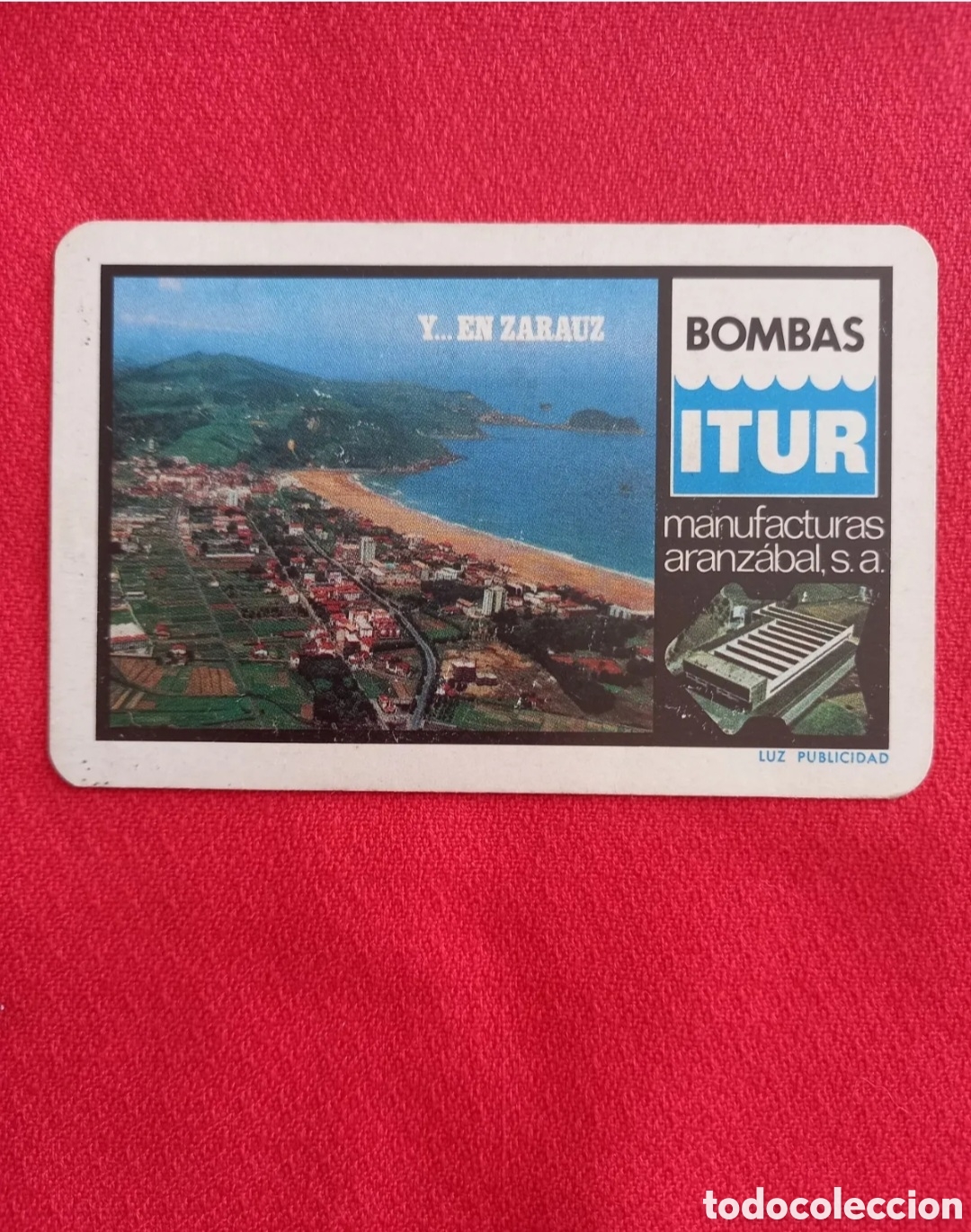 Coleccionismo calendarios: CALENDARIO DE BOLSILLO A&Ntilde;O 1969 - H. FOURNIER. BOMBAS ITUR, MANUFACTURAS ARANZ&Aacute;BAL (ZARAUZ)