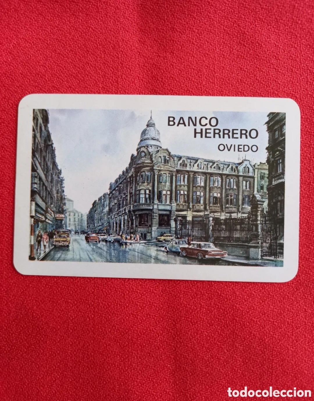 Coleccionismo calendarios: CALENDARIO DE BOLSILLO A&Ntilde;O 1969 - H. FOURNIER, BANCO HERRERO OVIEDO