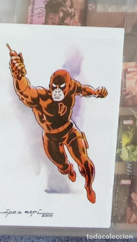 Coleccionismo calendarios: CALENDARIO DE BOLSILLO DAREDEVIL LOPEZ ESP&Iacute; - Foto 1