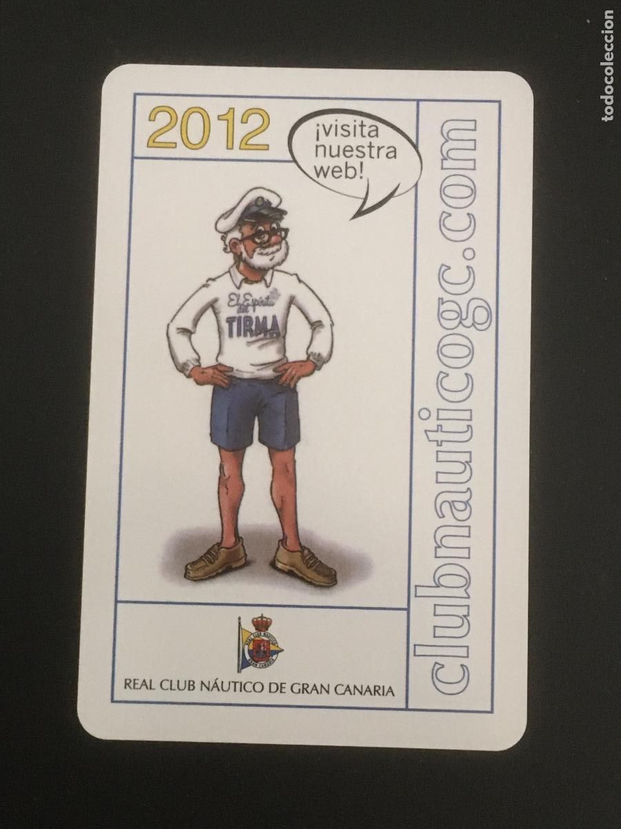 Colecionismo Calend&aacute;rios: fournier club nautico gran canaria 2012 calendario original perfecto estado
