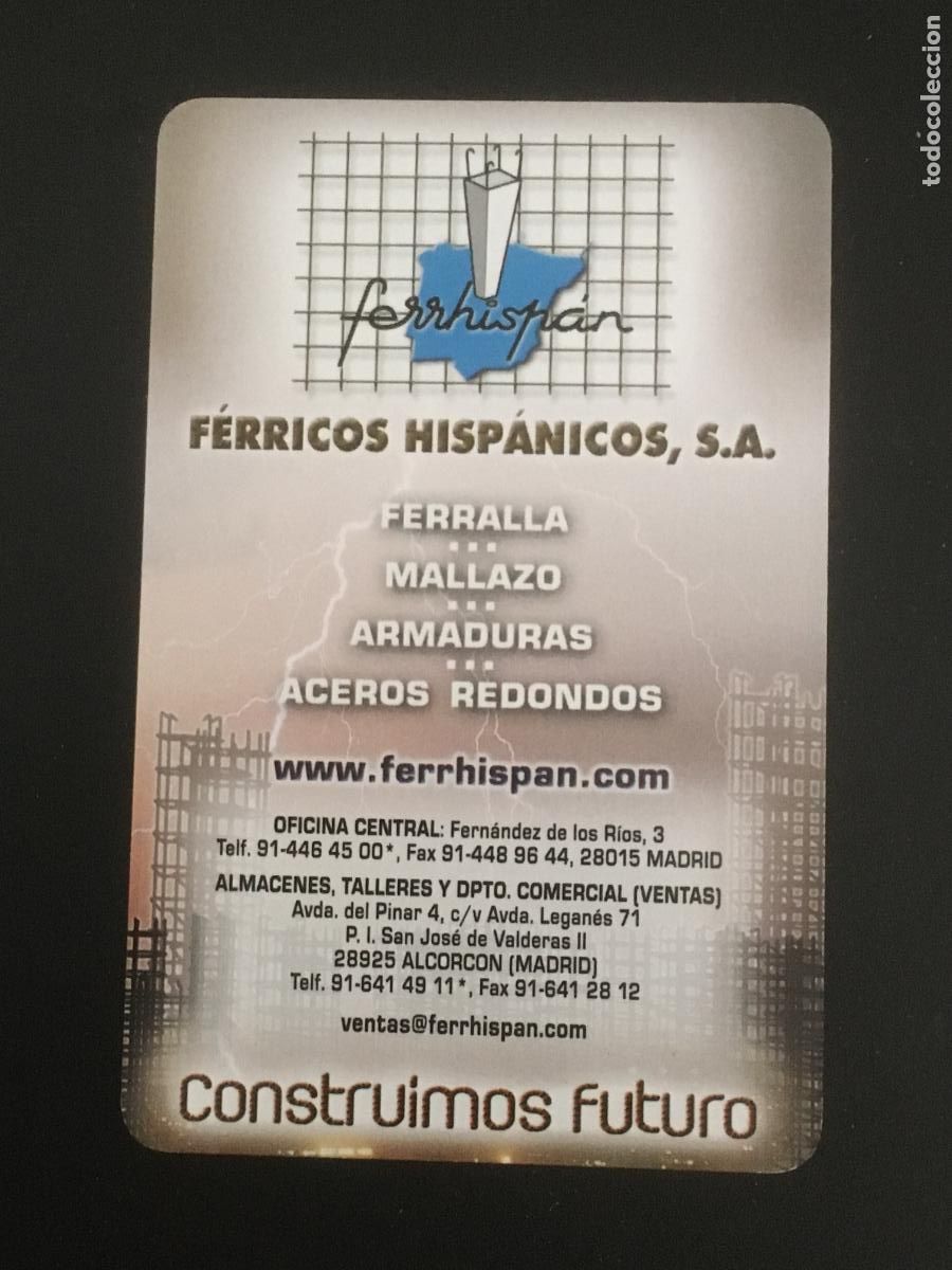 Colecionismo Calend&aacute;rios: fournier ferrhispan 2005 calendario original perfecto estado