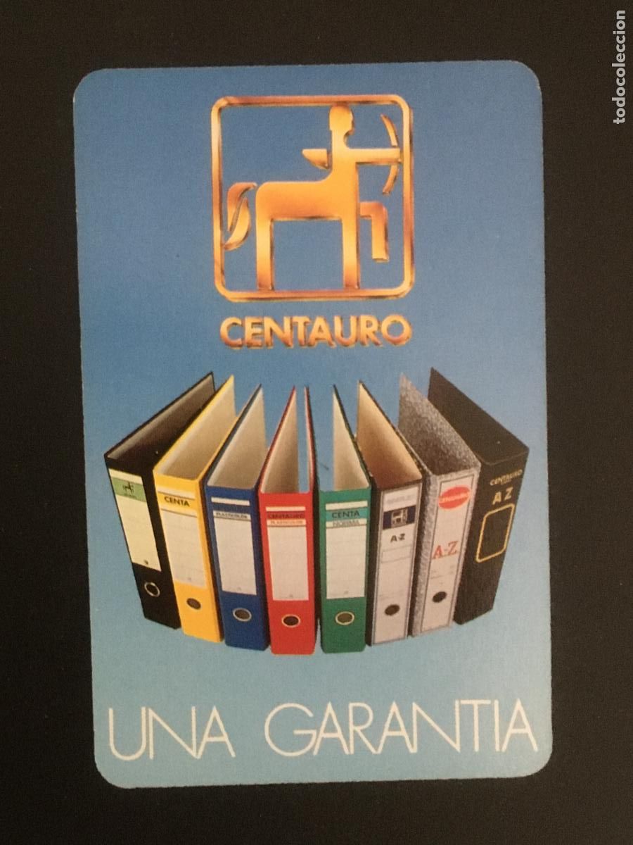 Colecionismo Calend&aacute;rios: fournier centauro 1991 calendario original perfecto estado