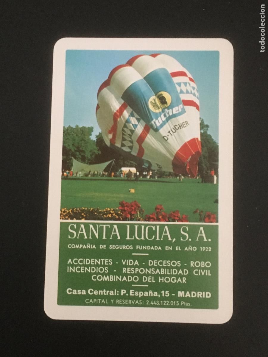 Collectionnisme Calendriers: fournier santa lucia 1981 calendario original perfecto estado