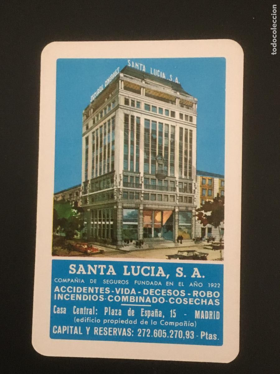 Collectionnisme Calendriers: fournier santa lucia 1970 calendario original perfecto estado