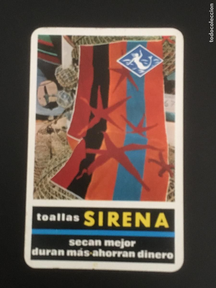 Collectionnisme Calendriers: fournier toallas sirena 1966 calendario original perfecto estado