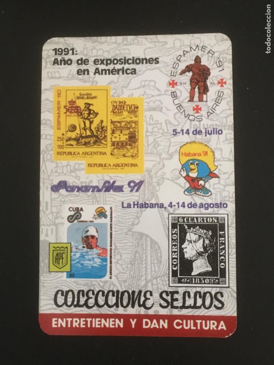 Collectables Calendars: fournier edifil coleccione sellos 1991 calendario original perfecto estado