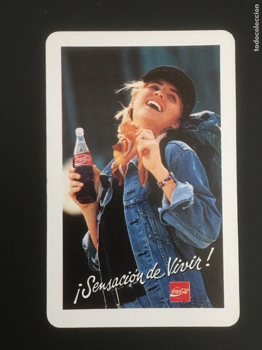 Collectables Calendars: fournier coca cola 1990 calendario original perfecto estado