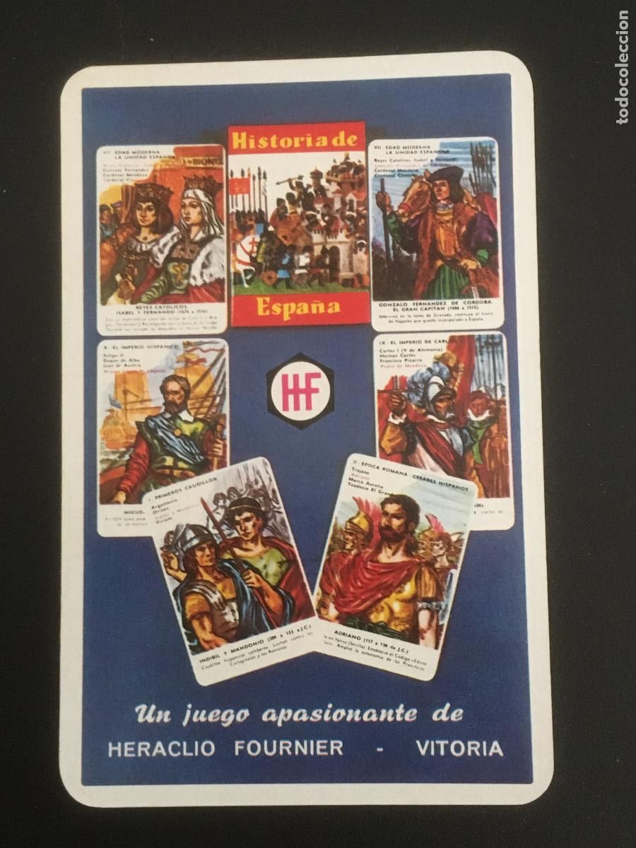 Collectables Calendars: fournier naipes historia espa&ntilde;a 1969 calendario original perfecto estado
