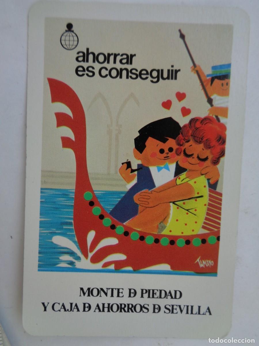 Coleccionismo calendarios: CALENDARIO DE BOLSILLO FOURNIER DE 1982 : MONTE DE PIEDAD Y CAJA DE AHORROS DE SEVILLA