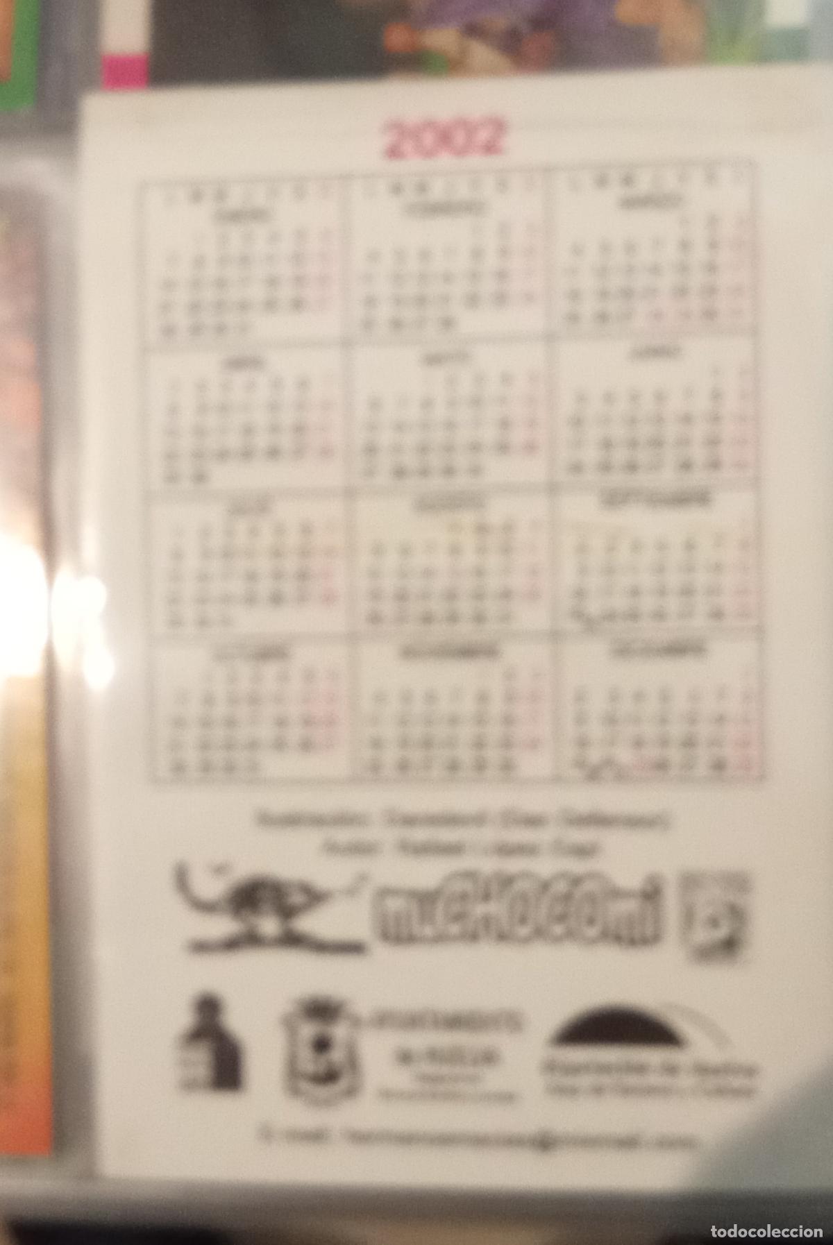Coleccionismo calendarios: CALENDARIO DE BOLSILLO DAREDEVIL LOPEZ ESP&Iacute; - Foto 2