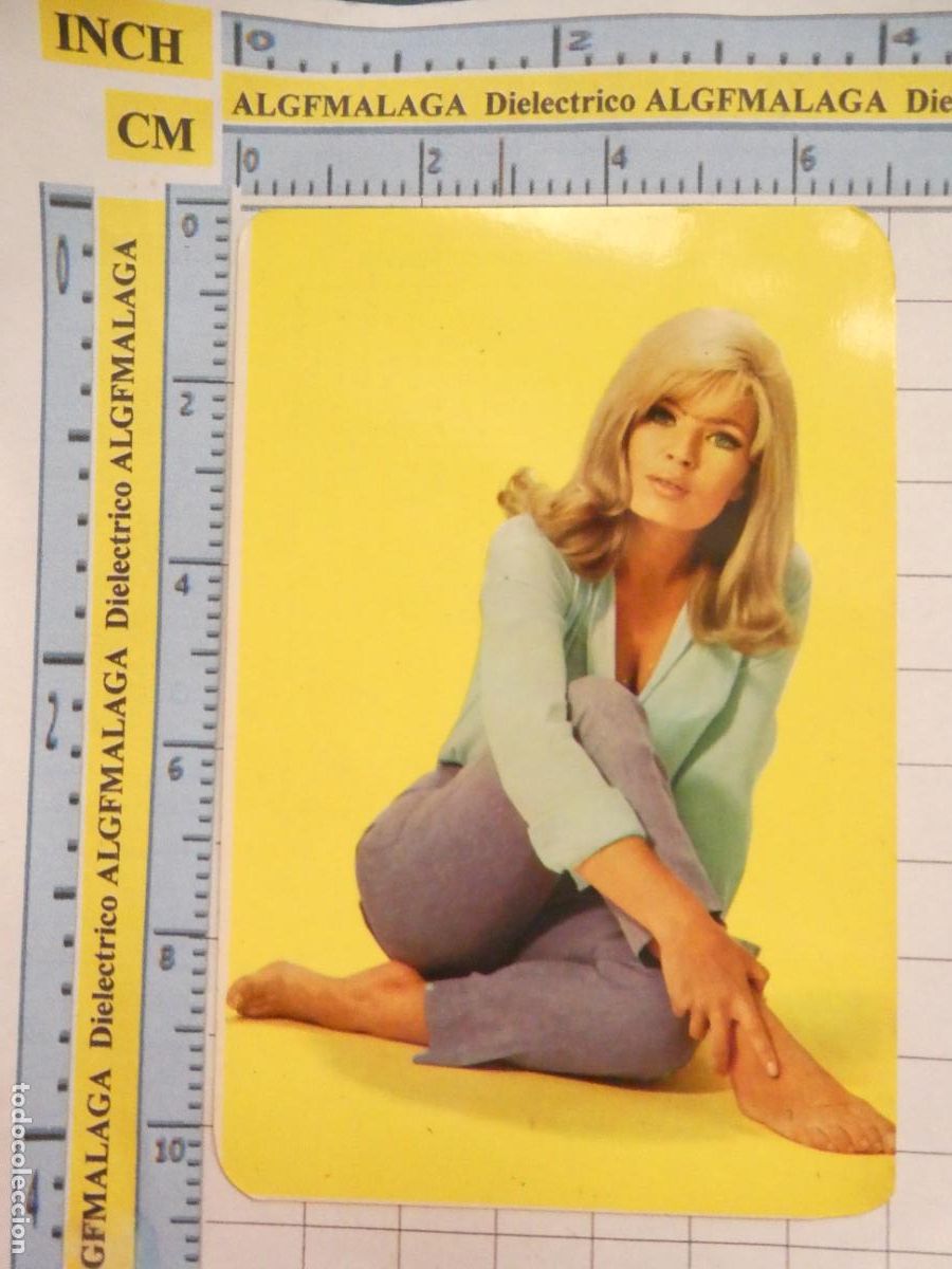 Collectables Calendars: CALENDARIO DE BOLSILLO. A&Ntilde;O 1969. SEXY ER&Oacute;TICA MUJER. PUBLICIDAD VALENCIA 430