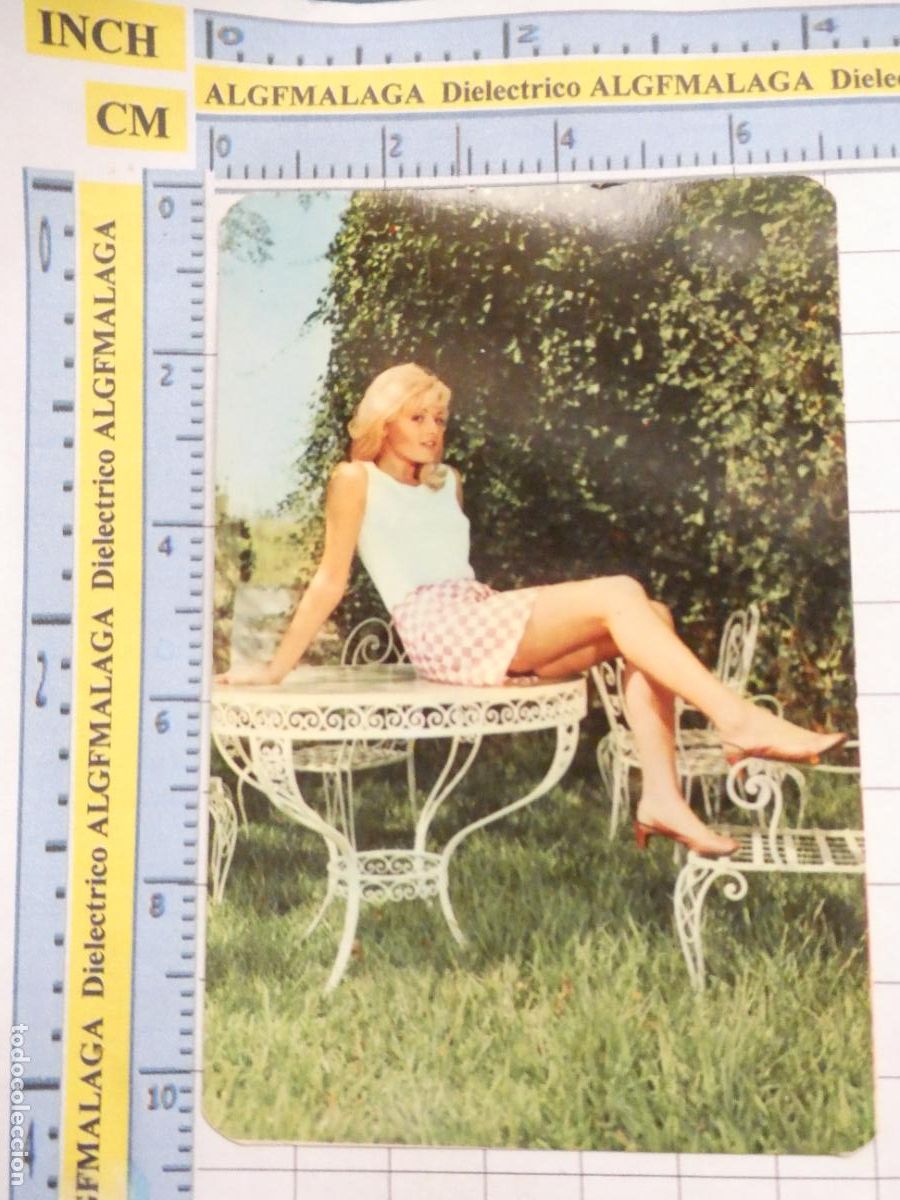 Collectionnisme Calendriers: CALENDARIO DE BOLSILLO. A&Ntilde;O 1969. SEXY ER&Oacute;TICA MUJER. PUBLICIDAD VALENCIA 449