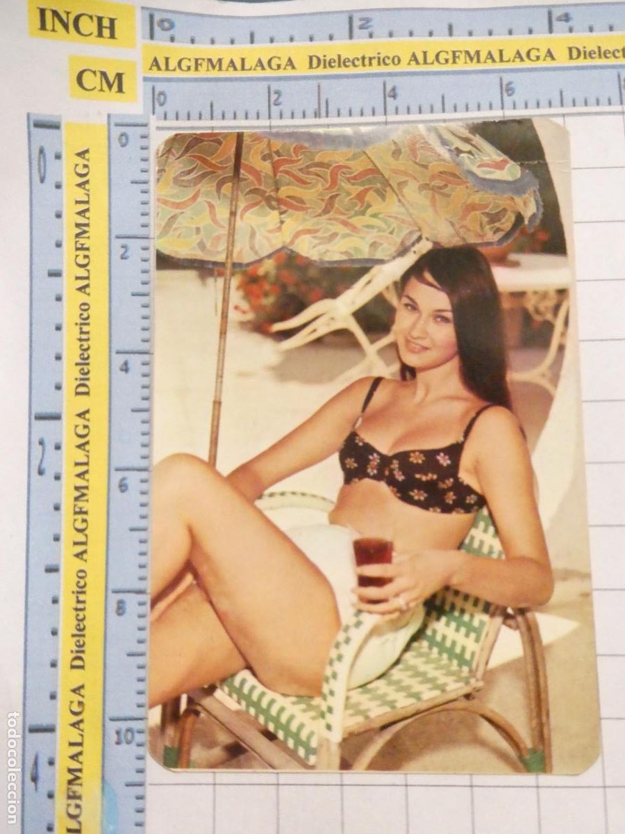 Sammeln von Kalendern: CALENDARIO DE BOLSILLO. A&Ntilde;O 1969. SEXY ER&Oacute;TICA MUJER. PUBLICIDAD VALENCIA 450