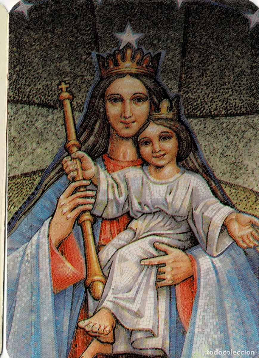 Coleccionismo calendarios: CALENDARIO NO ORIGINAL VIRGEN MARIA Y NI&Ntilde;O JESUS A&Ntilde;O 1986. CALEN-306