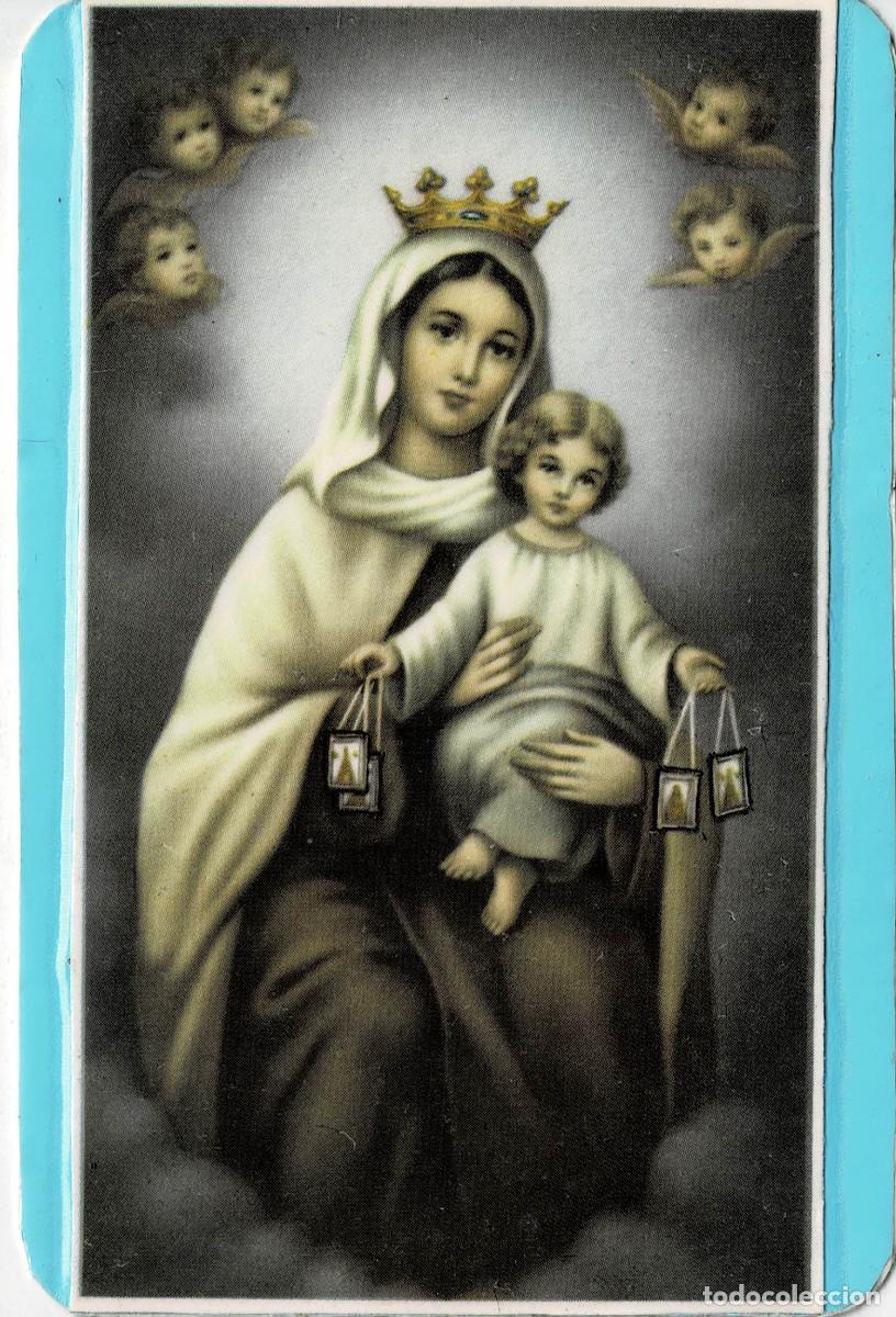 Coleccionismo calendarios: CALENDARIO NO ORIGINAL VIRGEN CON NI&Ntilde;O JESUS A&Ntilde;O 1989. CALEN-349