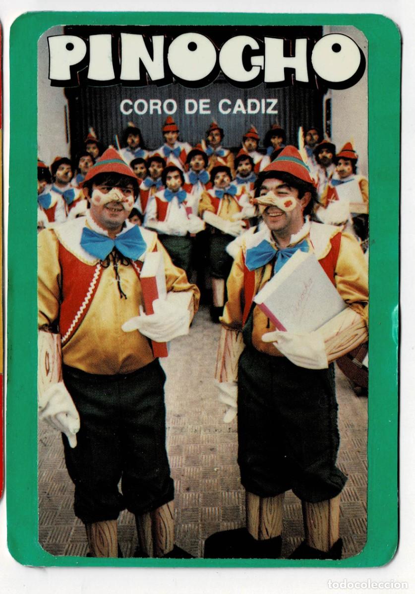 Coleccionismo Calendarios: CALENDARIO NO ORIGINAL CORO PINOCHO A&Ntilde;O 1982. CALEN-381
